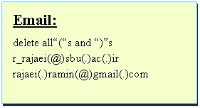 Text Box: Email:delete all(s and )s r_rajaei(@)sbu(.)ac(.)irrajaei(.)ramin(@)gmail(.)com